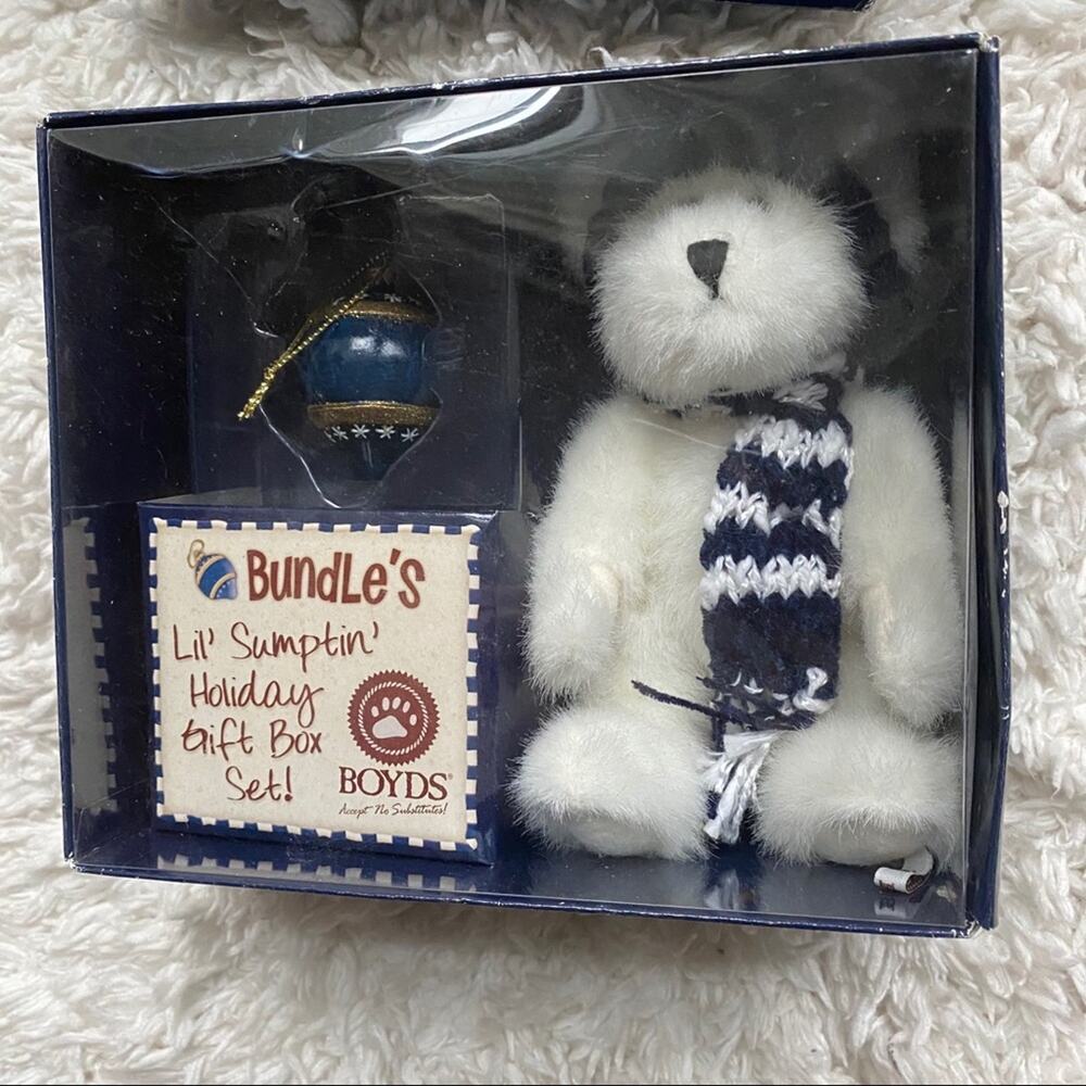Boyds Bear Bundle's Lil' Sumptin Gift Box Set